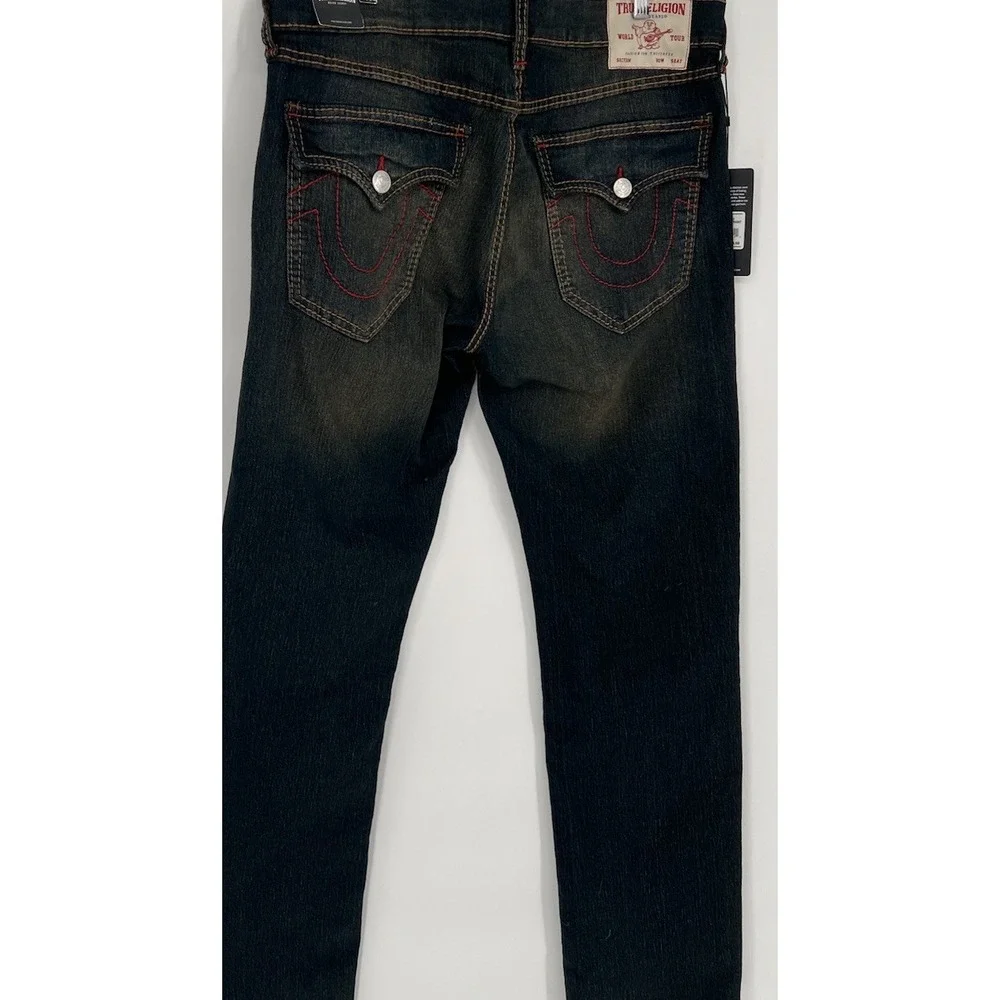 True Religion Jeans Ricky Relax Straight Jean 34x34(30-b69)